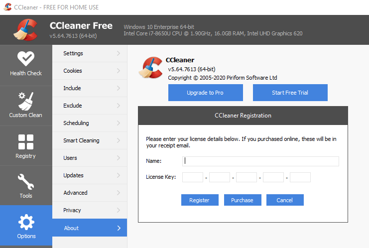 ccleaner pro plus setup