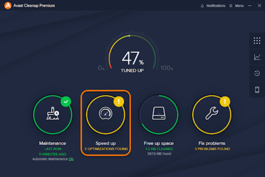 Avast Cleanup Premium is the ultimate device tuneup tool. Speed up and clean your PC, Mac and Android devices, update your apps, and fix annoying problems.
