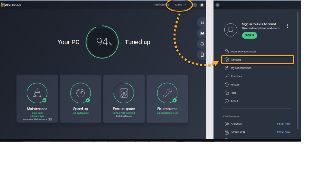 AVG TuneUp for Windows & Mac is an optimization tool that detects and removes unnecessary items, optimizes disk space, and improves the speed of your System.
