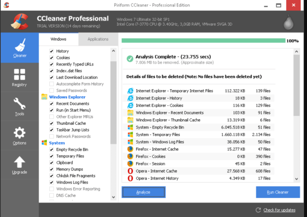 CCleaner Professional is a powerful PC cleaner for speed and privacy. It automatically runs in the background to boost performance and secure online activity.