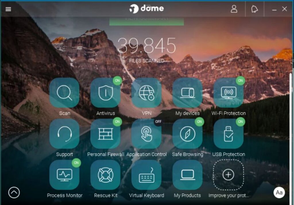Panda Dome Essential is an intuitive antivirus software that offers essential protection against malware, viruses, and other online threats for digital devices.