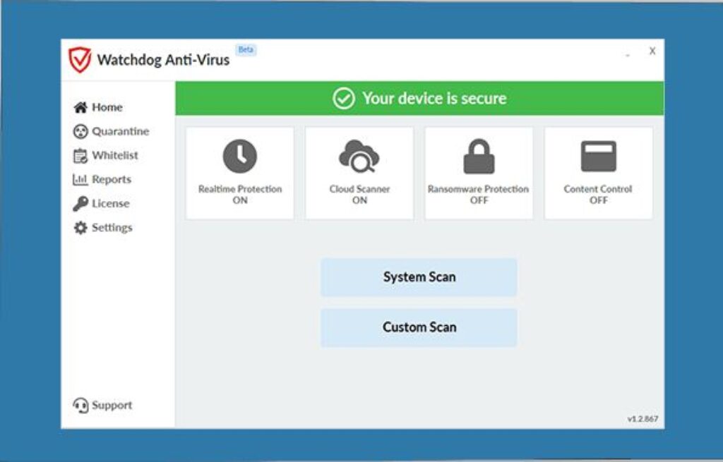 Watchdog Anti-Virus swiftly secures your PC by storing virus information in the cloud. Our cloud-based antivirus defends PCs using an external threat database.