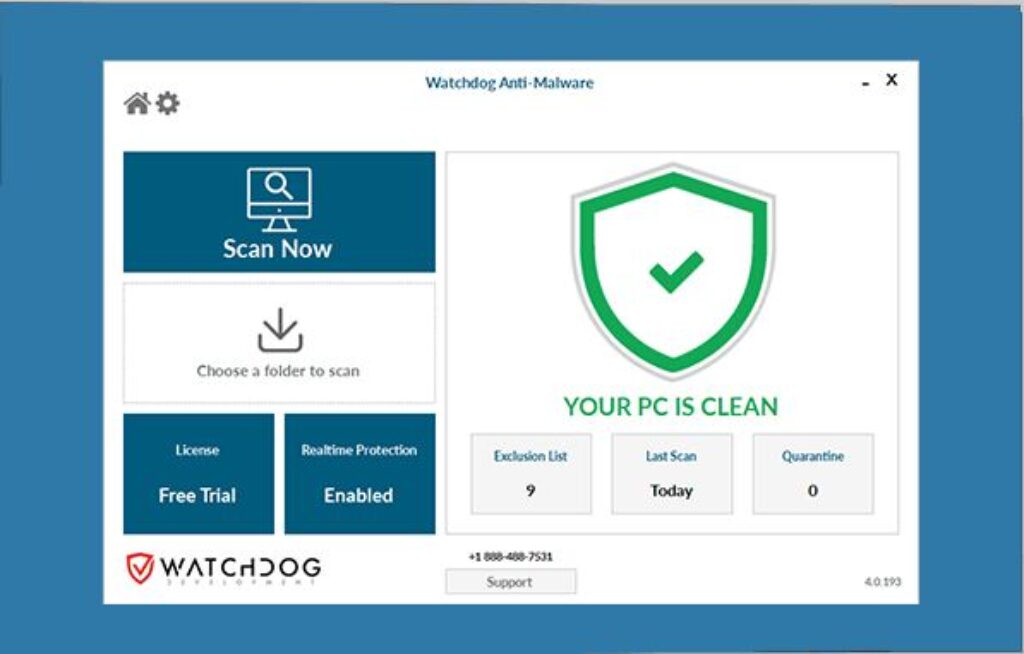 Watchdog Anti-Malware is a cloud-based security software powered by an AI engine, rescues PCs from cyber threats overlooked by traditional security solutions.
