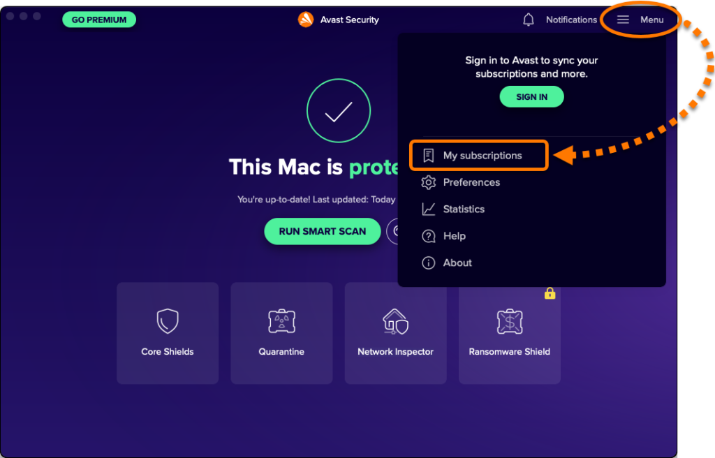 Avast Premium Security for Mac safeguards against viruses, spyware, and malicious threats, shielding you from fake websites, ransomware, and online hackers.